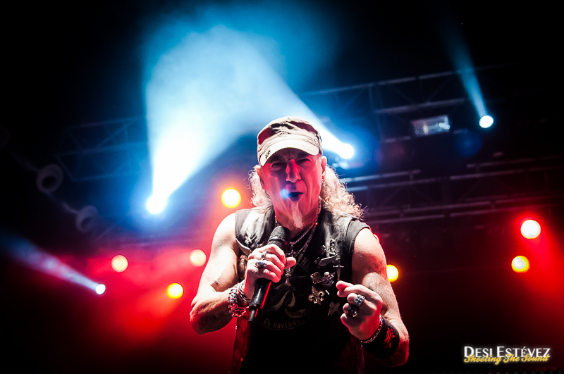 Accept en pleno concierto en Barcelona Octubre 2014