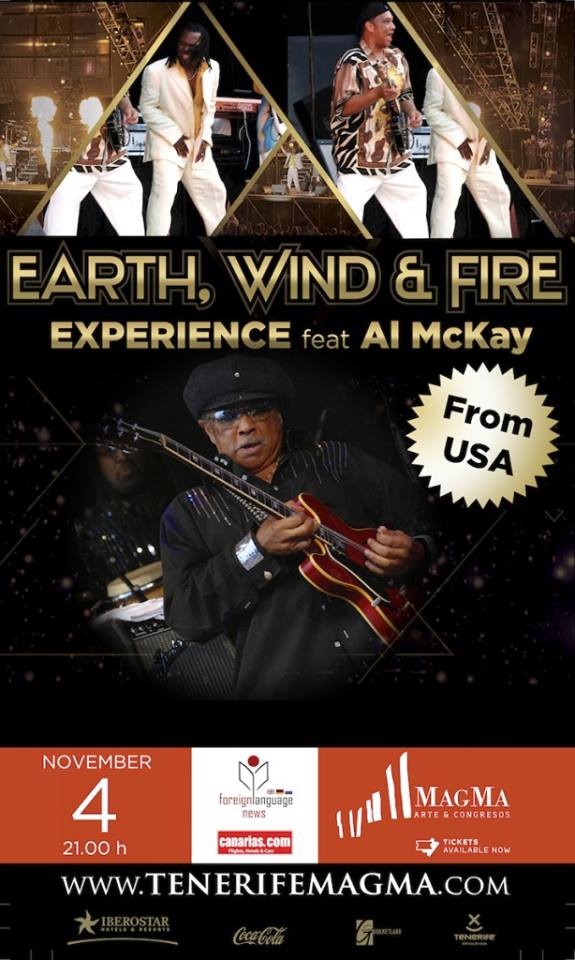 Earth, Wind & Fire Experience feat. Al McKay All Stars en Tenerife