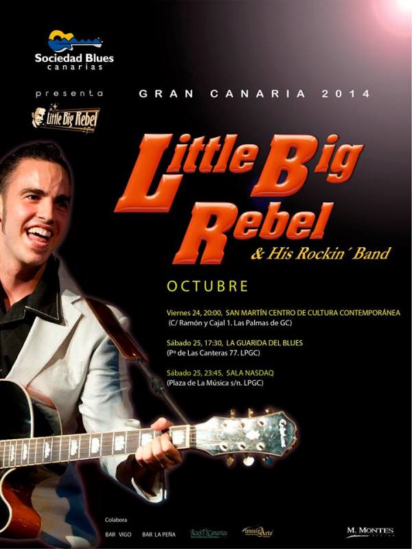 Little Big Rebel & His Rockin' Band en Gran Canaria