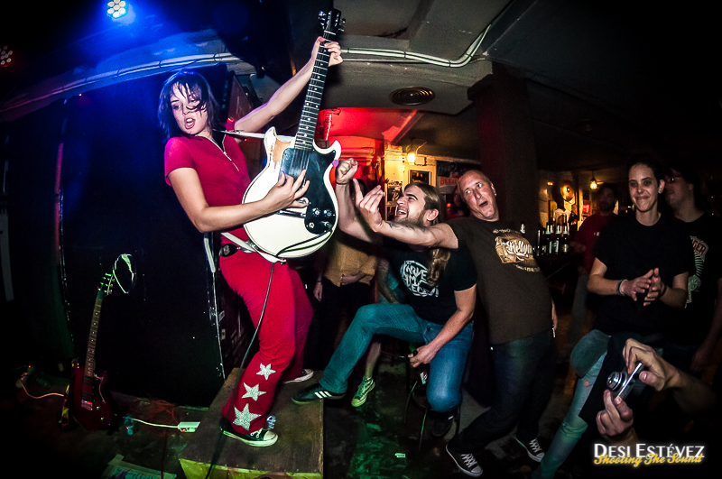 Heavy Tiger en Barcelona presentando su disco Saigon Kiss.6
