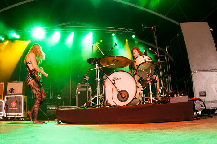 Deap Vally en el Azkena Rock Festival 2014. Rhythman Fotos