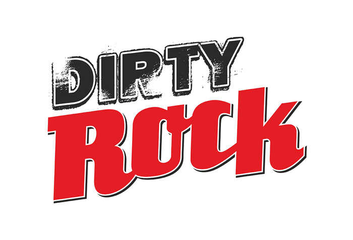 Logo de dirty rock magazine