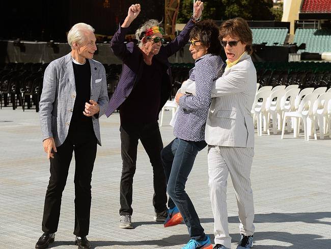 The Rolling Stones comienzan su gira por Australia y Nueva Zelanda The Rolling Stones comienzan su gira por Australia y Nueva Zelanda