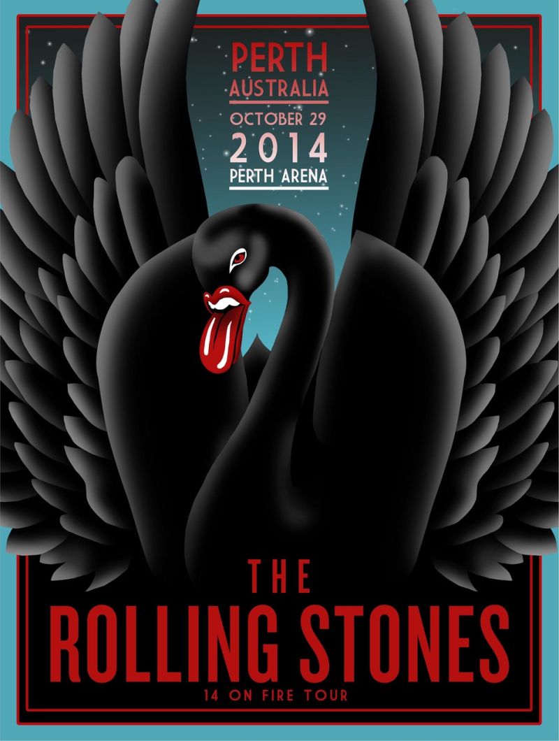 The Rolling Stones segundo concierto en Perth Australia The Rolling Stones segundo concierto en Perth Australia