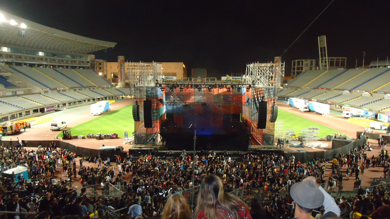 Extremoduro en el Estadio de las Palmas de Gran Canaria 2014