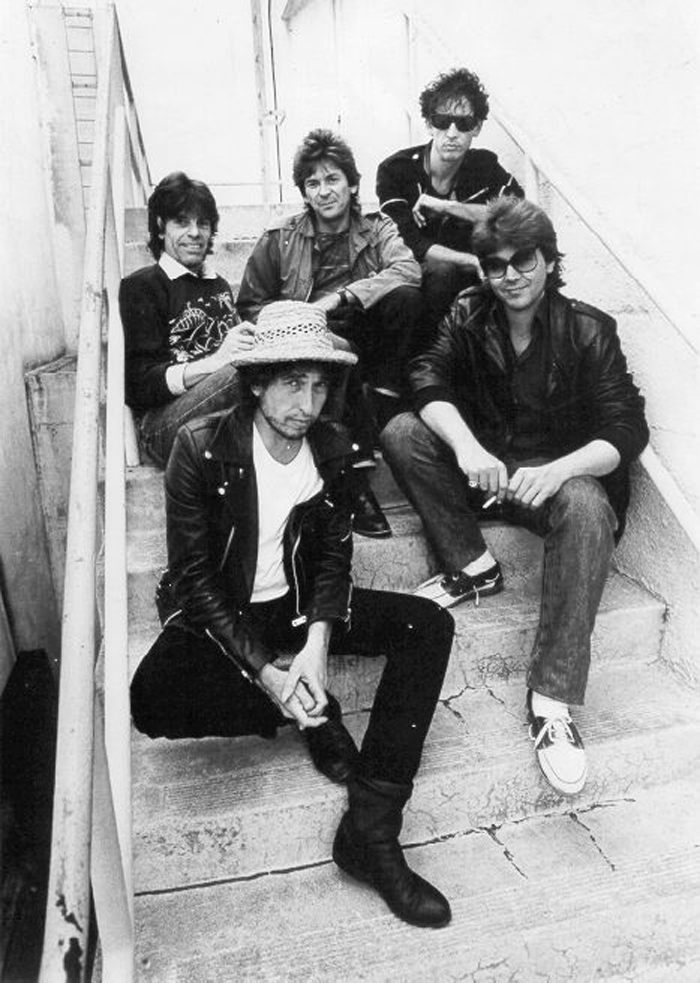 Ian McLagan con Dylan Ian McLagan con Dylan