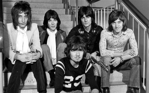 Ian McLagan con Faces Ian McLagan con Faces