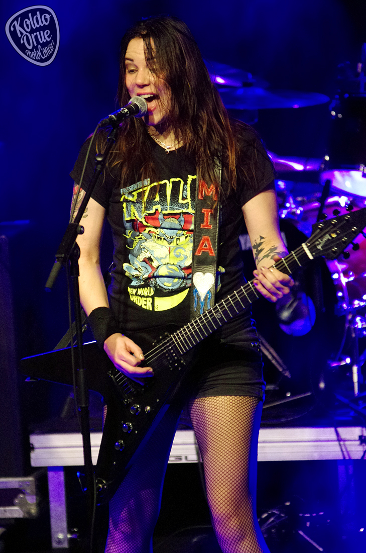 Crucified Barbara en Bilbao 2014.5 Crucified Barbara en Bilbao 2014.5