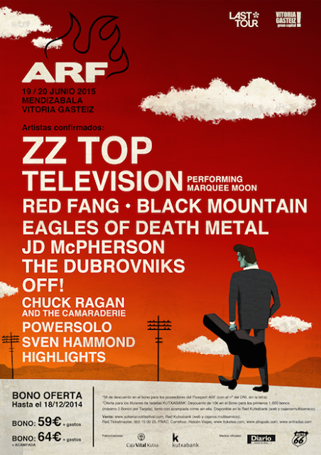 Television al Azkena Rock Festival interpretando el Marquee Moon