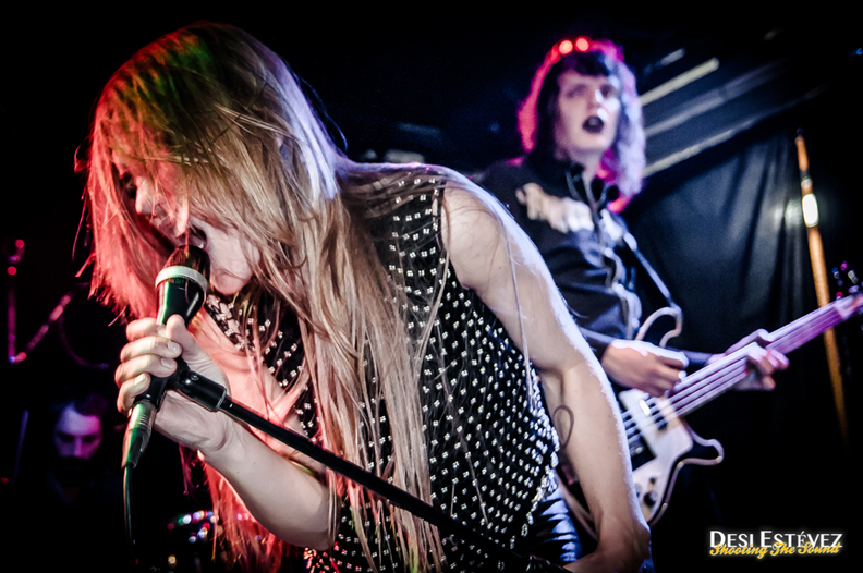 Spiders rockeando en Barcelona