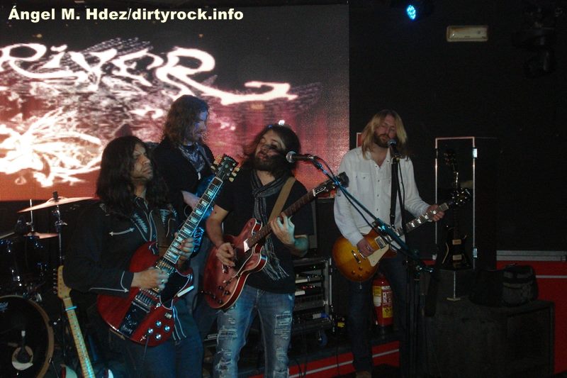 Stone River durante su actuación en Madrid
