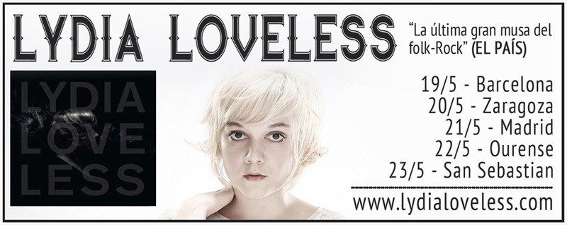 Lydia Loveless gira española 2015