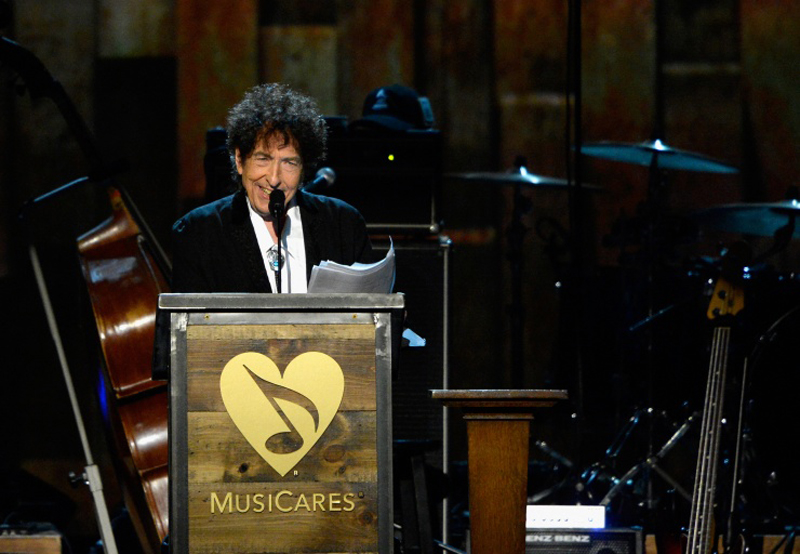 Bob Dylan Person of Year 2015 para MusiCares y sus agradecimientos