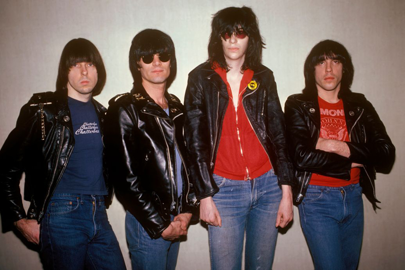 Marky Ramone en Tenerife. En la foto de Ramones con Johnny, Dee Dee, Joey y Marky