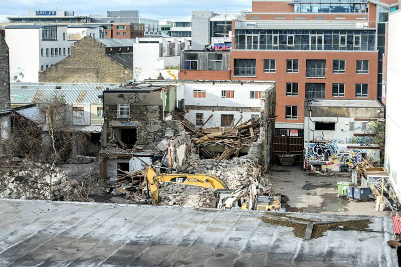 Windmill Lane Studios ha sido demolido en Dublín.jpg