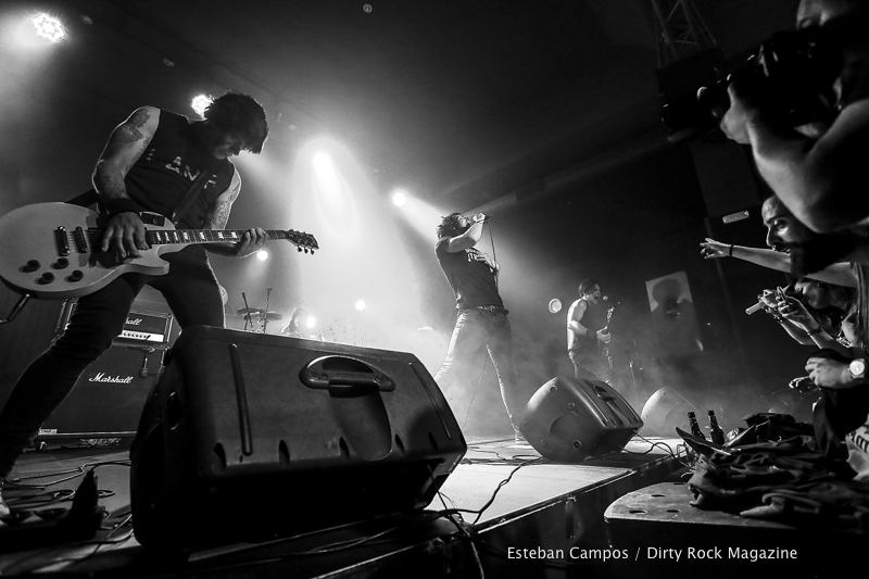 Marky Ramones Blitzkrieg en el Aguere Espacio Cultural 01/05/2015