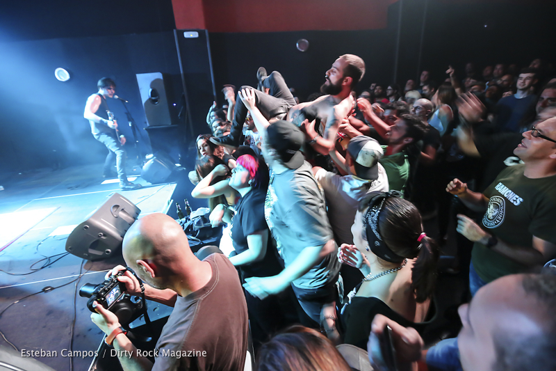 Marky Ramones Blitzkrieg en el Aguere Espacio Cultural 01/05/2015