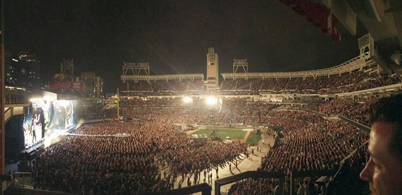 The Rolling Stones en San Diego 2015