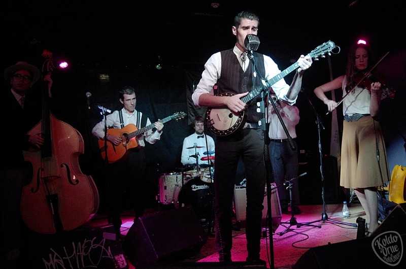 Ghost Number & his Tipsy Gypsies en la Sala Azkena de Bilbao.1