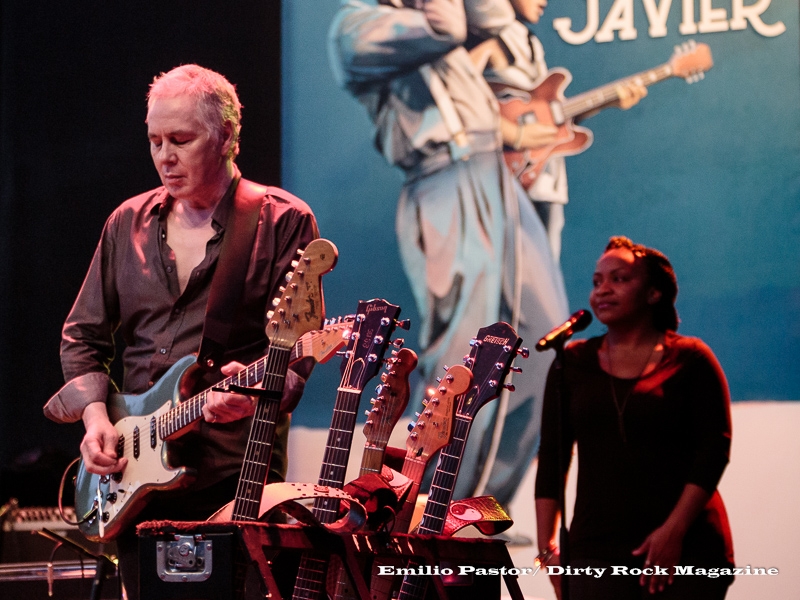 Jackson Browne durante su concierto en San Javier banda Jackson Browne durante su concierto en San Javier banda