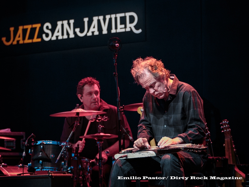 Jackson Browne en el festival Jazz San Javier 2015 músicos