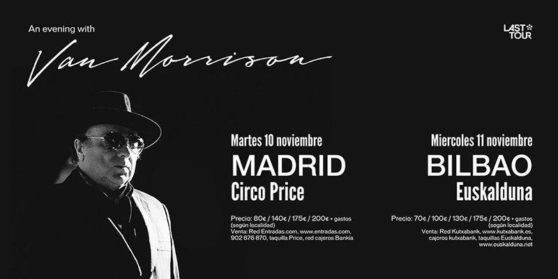 Van Morrison en España, An evening with Van Morrison 2015