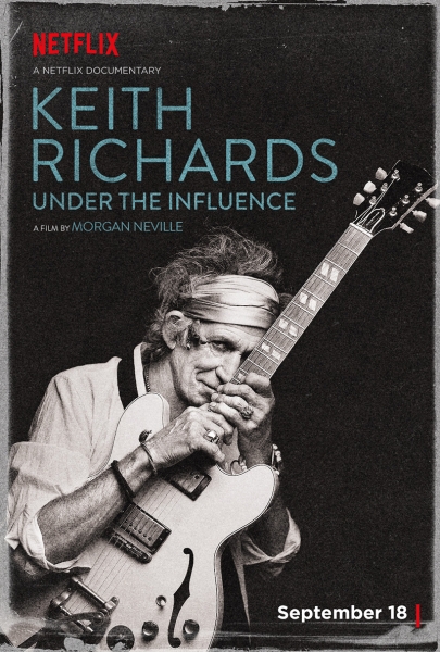 Keith Richards Under the Influence, nuevo documental en septiembre