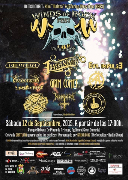Winds of Rock Fest (WORF) Gran Canaria 2015