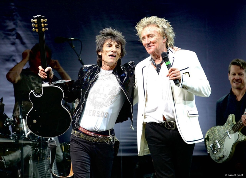 Faces se vuelven a reunir con Rod Stewart, Ronnie Wood, y Kenney Jones 2015