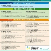 Horarios Festival Boreal 2015