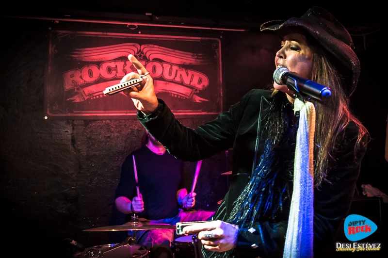 Stacie Collins en Barcelona Rocksound 2015