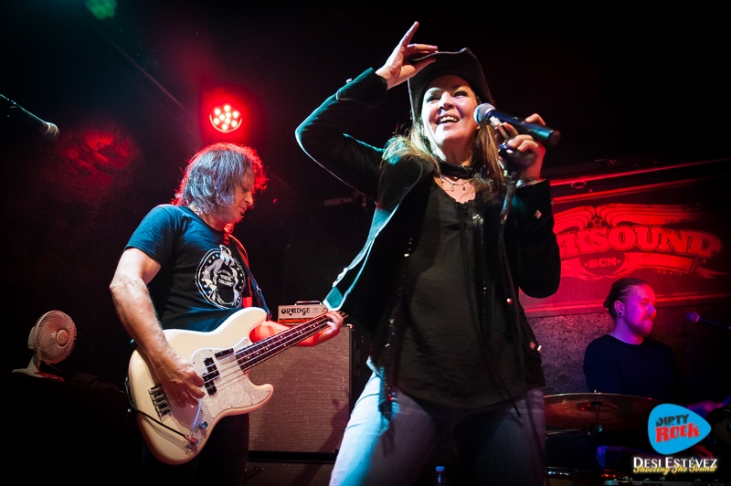 Stacie Collins en Barcelona Rocksound