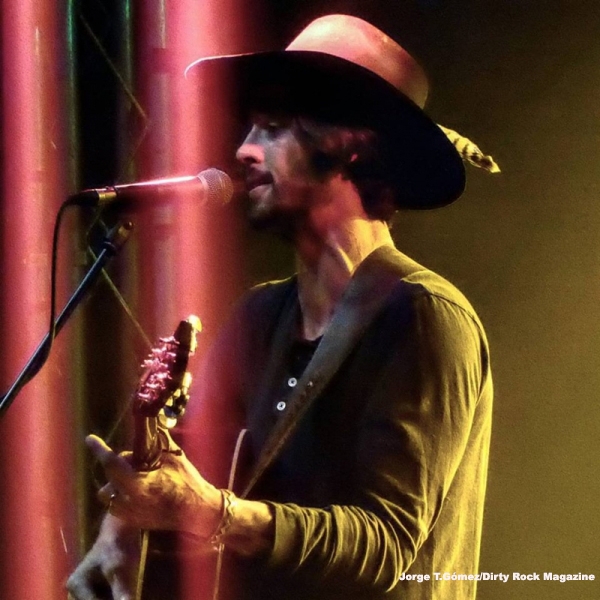 Ryan Bingham durante su concierto en Madrid Ryan Bingham durante su concierto en Madrid