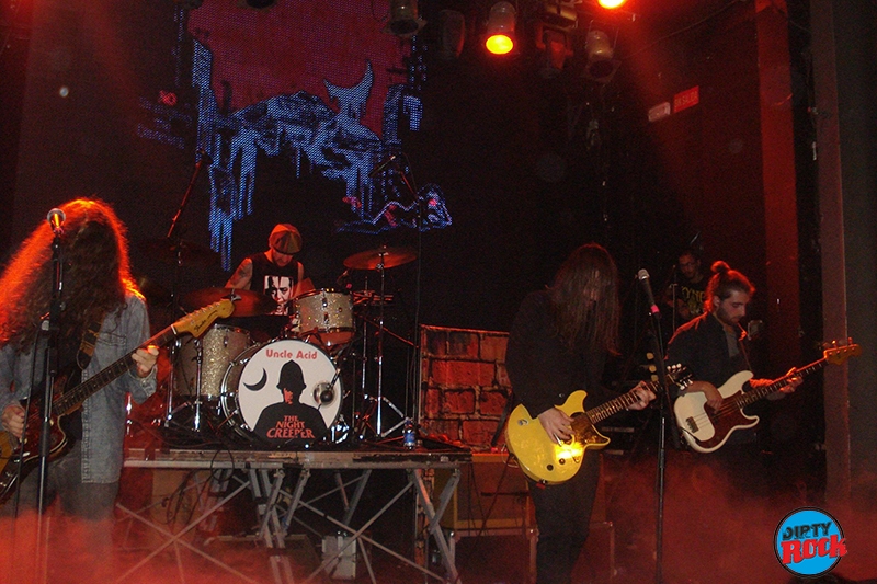 Uncle Acid and the Deadbeats & Spiders en Madrid Sala Arena 2015