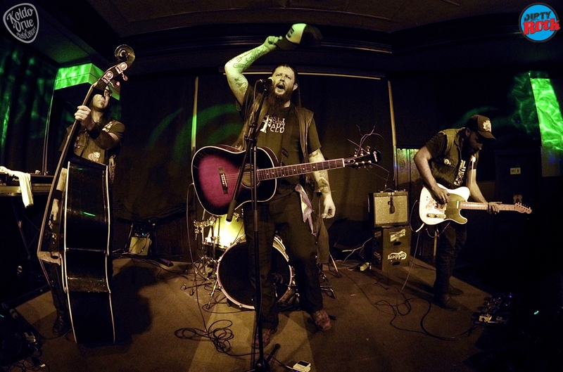 Bob Wayne & The Outlaw Carnies en el Kafe Antzokia de Bilbao 2015