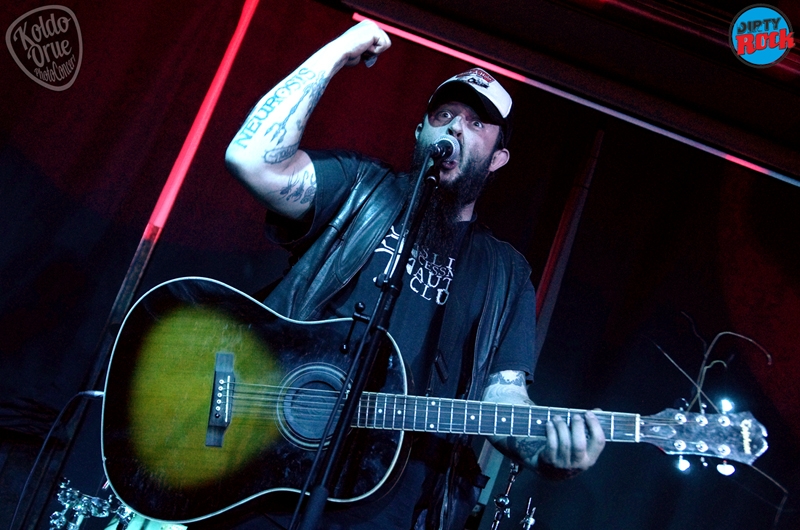 Bob Wayne & The Outlaw Carnies en el Kafe Antzokia de Bilbao