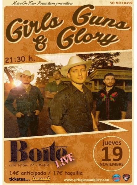 Girls Guns and Glory anuncian gira española para presentar su directo dedicado a Hank Williams