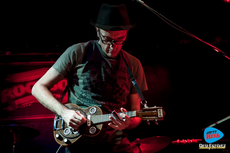 Caustic Roll Dave en concierto Barcelona 2015.4