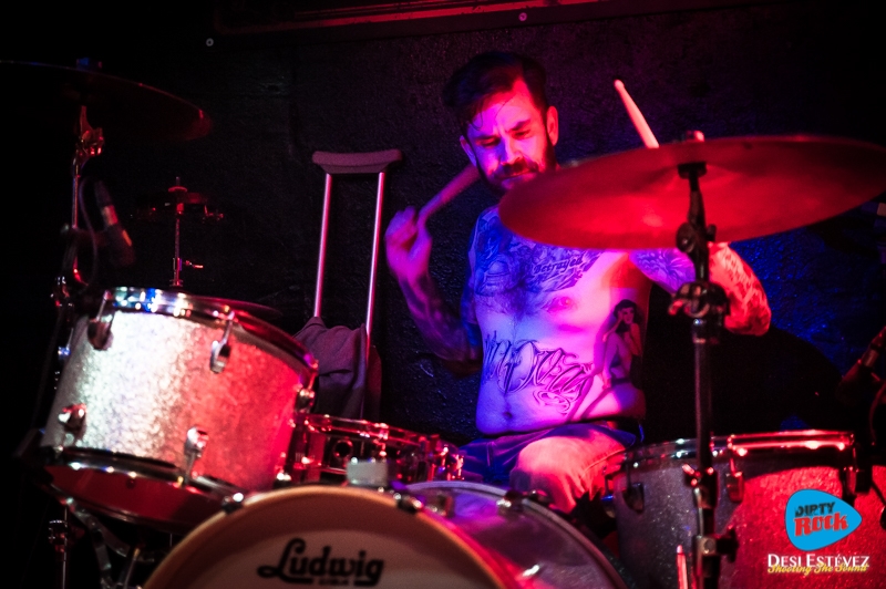 Left Lane Cruiser en concierto Barcelona 2015.3