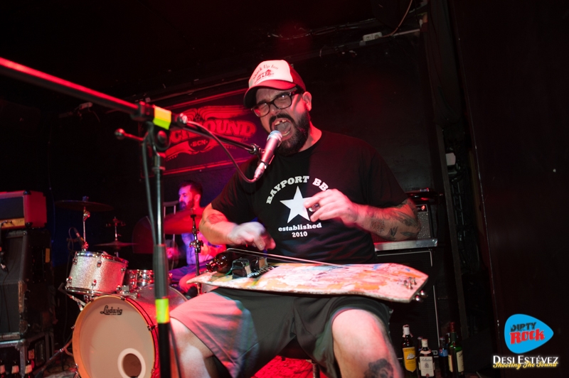 Left Lane Cruiser en concierto Barcelona 2015.4