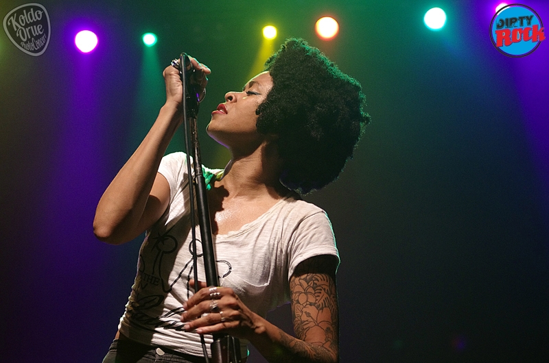 Nikki Hill Band en el Kafe Antzokia de Bilbao 2015.9