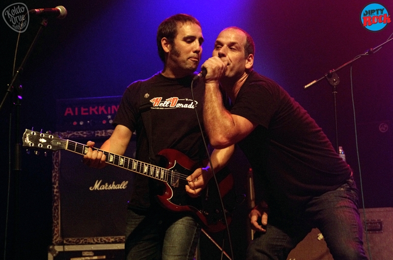 Aterkings abriendo para The Dictators en Bilbao