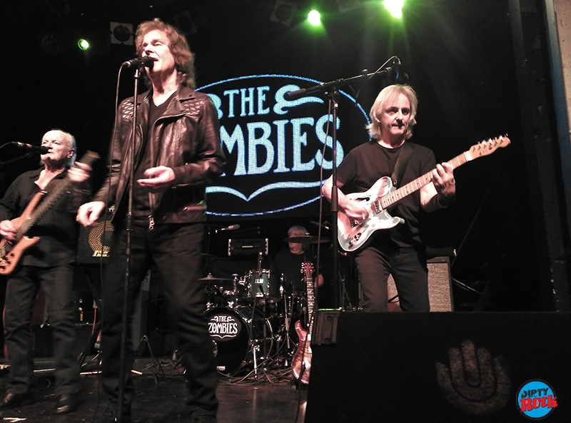 The Zombies durante su concierto en Madrid nov 2015