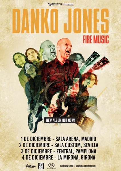 Entrevista a Danko Jones. Fire Music nuevo disco y gira española