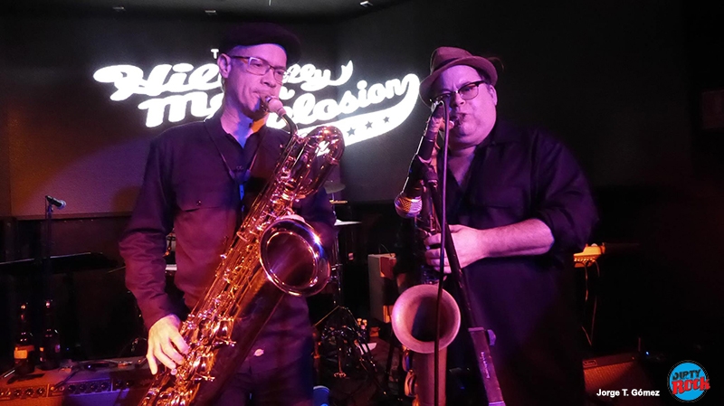 The Hillbilly Moon Explosion en Madrid 2015.4