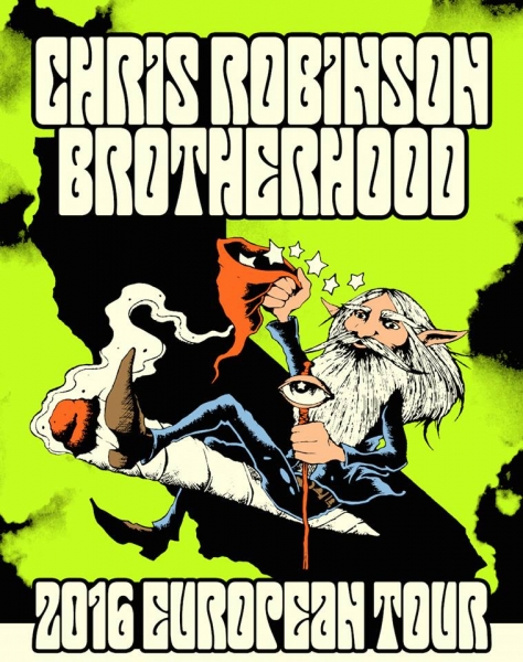 Chris Robinson Brotherhood In Spain next March 2016, Pamplona, Madrid and Barcelona