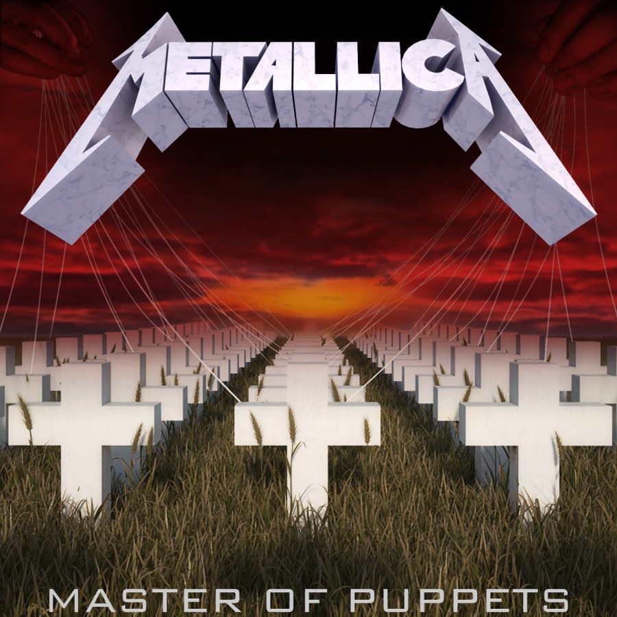 Mini Batterie Métallique Master Of Puppets - Hommage à Metallica - Modèle 1:4 Collection 25 Cm