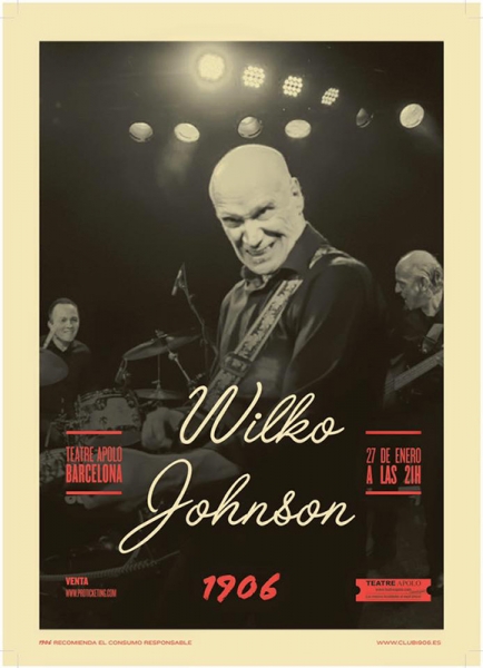 Wilko Johnson anuncia gira española en enero de 2016