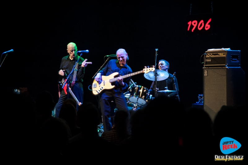 Wilko Johnson durante su concierto en Barcelona