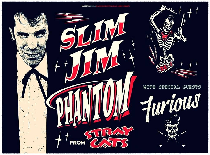 Slim Jim Phantom & Furious anuncia gira española en abril 2016